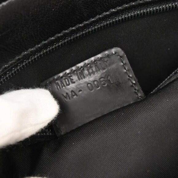 Christian Dior Black Lambskin Cannage Evening Baguette Handbag MA-0051 136132 - Picture 10 of 10